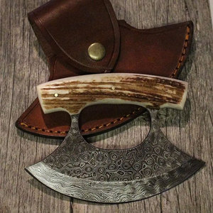 Wholesale Industrial Grade Pizza Cutter Axe Custom Logo Best Material Wood Handle with Steel Axe <b>Head</b> <b>Good</b> Design Hot Sale men - Product Image 2