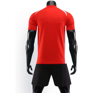 Venta al por mayor barato logotipo personalizado uniforme de fútbol de secado rápido de alta calidad camiseta de fútbol de ropa deportiva para los hombres de alta calidad - Product Image 3