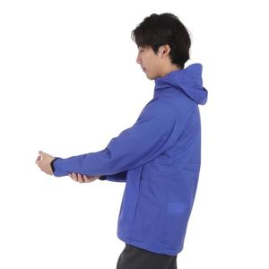 Veste coupe-vent légère et respirante pour homme, personnalisable, résistante à l'eau, avec poignets ajustables, vente en gros, pour la randonnée et la course à pied - Product Image 4