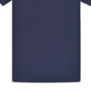 100% เสื้อโปโลผ้าฝ้ายลายกระดูกปลาเฮอริ่งสำหรับผู้ชายผ้าคอตตอนเนื้อสีทึบดีไซน์แบบลำลองเป็นมิตรกับสิ่งแวดล้อม - Product Image 3