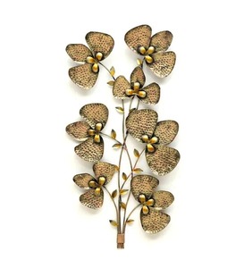 ศิลปะติดผนังโลหะทันสมัยสวนหินเทียมควอตซ์กลางแจ้งศิลปะติดผนังดีไซน์ไม่เหมือนใครศิลปะติดผนังโบราณ - Product Image 2