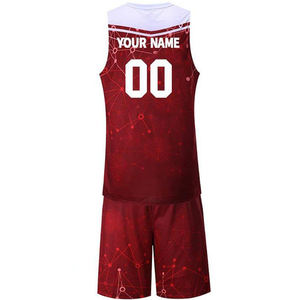 Personalizado al por mayor de los hombres de baloncesto uniforme del equipo de uniformes deportivos uniforme - Product Image 3