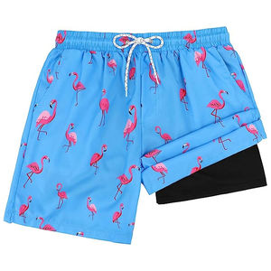 Shorts personnalisés OEM pour hommes avec poche intérieure pour téléphone portable - Product Image 4