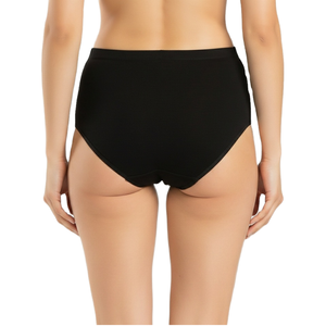 Culotte Hipster confortable en coton élasthanne à taille haute avec votre logo et votre marque OEM personnalisée - Product Image 3