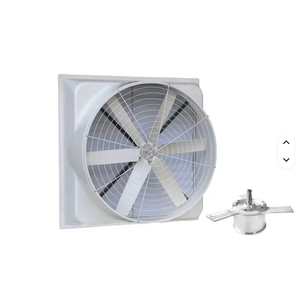 Nuevo Ventilador de Fibra de Vidrio de Bajo Voltaje y Alta Potencia, Ventilador de Presión Negativa FRP para Granjas Avícolas - Comprar Ventilador de Refrigeración - Product Image 5