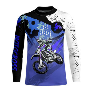 เสื้อแข่งเอ็มเอ็กซ์ผ้าโพลีเอสเตอร์สำหรับผู้ใหญ่ - Product Image 2