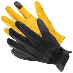 Gants de moto avec logo personnalisé anti-impact pour hommes Gants tactiques en cuir de haute qualité pour le motocross en plein air - Product Image 2