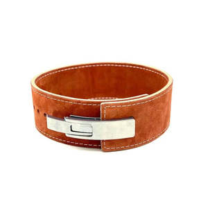 ยอดขายสบายทนทานหนังแท้ปรับน้ำหนักยกเข็มขัดคันโยก - Product Image 5