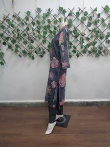 ชุดคลุมผ้าฝ้ายคอวีแฟชั่นชนเผ่าสำหรับผู้หญิงชุดสวมใส่สบายๆและงานปาร์ตี้จากอินเดีย - Product Image 5