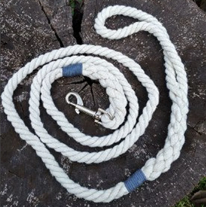 Stone Grey Organic Cotton Rope Dog <b>Leash</b> <b>Pet</b> Supplies Accessory Customized Colored Cotton Rope Handmade Dog <b>Leash</b> <b>Pet</b> <b>Leash</b> Set - Product Image 2