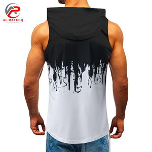 Camiseta Deportiva sin Mangas para Hombre con Logotipo Personalizado, Nuevo Diseño de Chaleco con Logotipo Personalizable - Product Image 2