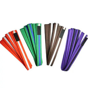 เข็มขัดคาราเต้ผ้าฝ้าย 100% สีตามสั่ง คุณภาพสูง ระบายอากาศได้ดี แห้งเร็ว ทนทาน ทุกระดับยศ ผลิตในปากีสถาน สำหรับผู้ใหญ่ทั้งชายและหญิง - Product Image 5