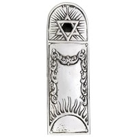 Articles religieux pour la maison housses de Mezuzah/couverture de Mezuzah en bois d'olive/étui en aluminium de Mezuzah pour porte de Mezuzah
