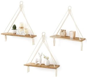 Étagère murale en rotin naturel tressé artisanal, très vendue, pour la décoration de la maison (salle de bain, cuisine, salon) – Direct du Vietnam - Product Image 1