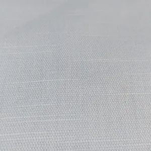 亚麻实心素色衬衫面料58英寸宽度制造