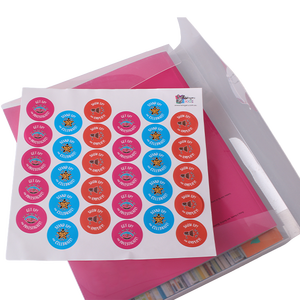 แผ่นกระดาษเคลือบด้านแบบคลาสสิกสติกเกอร์ส่วนลดสำหรับบรรจุภัณฑ์ของขวัญขายปลีกและโปรโมชั่นการขาย - Product Image 6