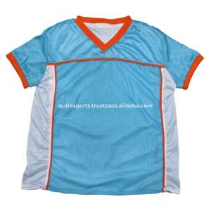 Práctica malla número bandera fútbol Jersey jóvenes adultos entrenamiento Scrimmage uniforme ligero flujo de aire tela camisas - Product Image 5