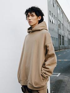 Sudadera con capucha personalizada de gran tamaño de primera calidad para hombres Streetwear Pullover Casual Sudadera CON CAPUCHA DE MODA 2025 - Product Image 4