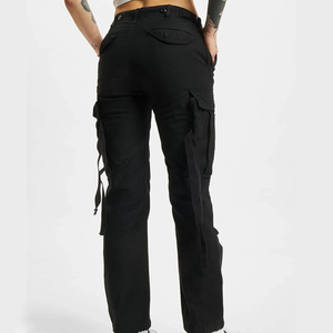 Vente en gros Vêtements pour femmes Pantalons cargo Nouveau style Pantalon cargo décontracté à jambe droite pour femmes Street Wear - Product Image 3