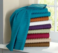 Rouleau de tissu satiné 100% coton peigné, fil 60s/80s, haute densité de fils, teint uni, respirant, écologique, résistant à l'eau