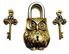 Cylindres de serrure en laiton antiques fabriqués à la main en forme de poisson de sécurité par Adiba Home Decor - Product Image 3