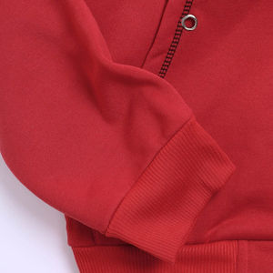 Sudadera con Capucha y Cremallera Personalizada de Alta Calidad para Hombre, Chándal Ligero de Estilo Urbano con Patrón Sólido para Invierno - Product Image 6