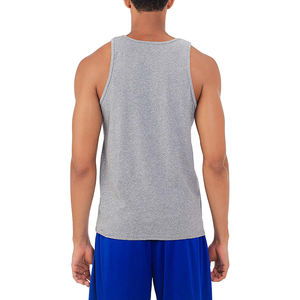Gran oferta, camiseta sin mangas para hombre, camiseta sin mangas deportiva atlética para gimnasio, camiseta sin mangas de algodón orgánico esencial para hombre - Product Image 6
