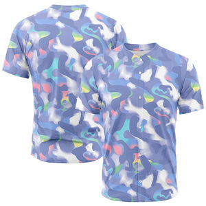 Camiseta de Béisbol Personalizada con Rayas, Camisas con Botones, Uniforme de Equipo, Nombre y Número Bordados Personalizados, Servicio OEM ODM - Product Image 5