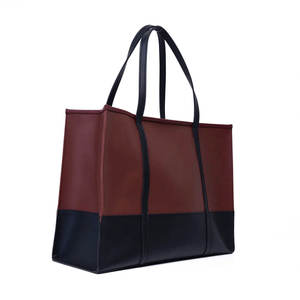 Sac fourre-tout à fermeture éclair en cuir véritable personnalisé de haute qualité pour femmes nouveauté sac à main - Product Image 2