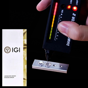 เพชร IGI 3.33 กะรัต ทรงกลมเจียระไนแบบบริลเลียนท์ สีขาว เพชรเลี้ยงในห้องปฏิบัติการ ความสะอาดระดับ G VS1 สำหรับแหวนหมั้นหรือทำเครื่องประดับ ความสะอาดระดับ VS - Product Image 5