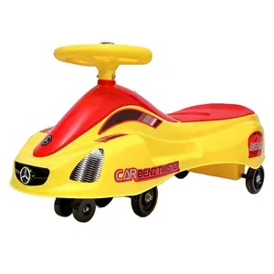 Venta al por mayor Baby Twist Swing Car para niños pequeños Mini Rising Car Juguetes para niños swing Benz Twister car con 360 rotati