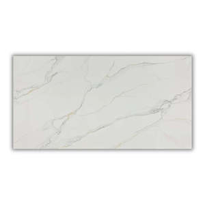 Grande dalle en quartz Calacatta Bologna Unionstone, composition cristalline, imperméable, design moderne, pour application murale - Product Image 4
