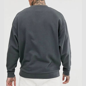 Custom Logo French Terry Thick Heavyweight <b>Oversized</b> <b>Hoodie</b> <b>Men</b> Pullover Sweatshirt Drop Shoulder Custom Print Winter Clothing - Product Image 6