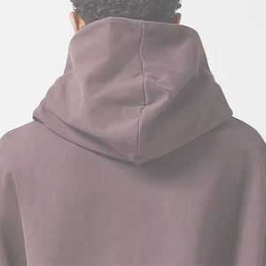 Sweat-shirt à capuche streetwear pour hommes, sweat-shirt à capuche grande taille pour hommes, SI-HS-028 à capuche surdimensionnée délavé à l'acide pour hommes - Product Image 5