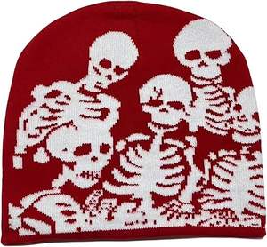 100% Laine Couleur Personnalisée Noir Béret Casquettes Bonnets Genre - Product Image 1