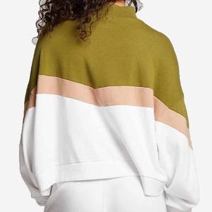 ชุดวอร์มคอลูกเรือสำหรับผู้หญิงชุดวอร์มผ้าคอตตอนเนื้อแห้งเร็วระบายอากาศได้ดีด้านหน้าออกแบบได้ตามต้องการ - Product Image 6