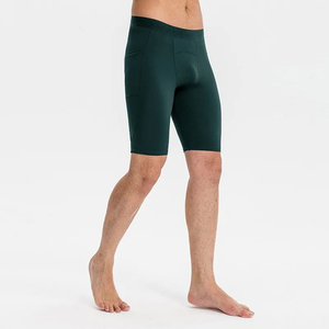 Shorts de compression Saleh Enterprises pour hommes en polyester et élasthanne, séchage rapide, pour la course, le fitness, l'entraînement, sous-vêtement de sport élastique - Product Image 2