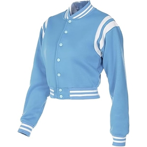 New 2025 Premium Quality Custom Woolen Varsity <b>Jackets</b> with Front Embroidery Breathable & Quick Dry Wholesale for <b>Men</b> - Product Image 3