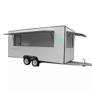 Hot sale Street Food Cart Street Vending Trailer / Dessert fruits ice cream street vending trailer