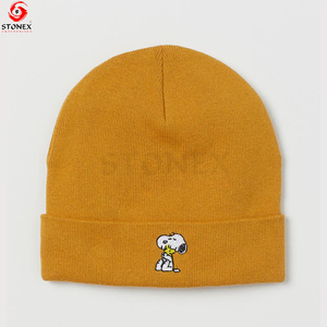 Gorros de Punto Acrílicos para Hombre, Diseño Moderno y Atractivo, MOQ Bajo, Bordado Personalizado, 100% Acrílico, Nueva Colección - Product Image 6