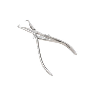 Kit professionnel d'outils pour extensions de cheveux en acier inoxydable avec étui : pinces, ciseaux, aiguilles, crochets et outils à boucles - Product Image 4