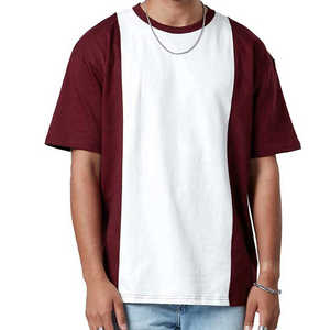 Camiseta de Hombre con Hombros Caídos, Fácil de Lavar, Material Duradero, Transpirable, Cómoda, Antiarrugas, Ropa Casual - Product Image 1