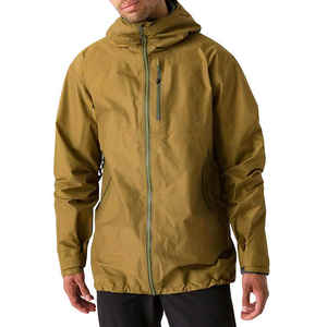 Chaqueta Cortavientos Impermeable Ligera de Nailon 100% para Hombre, Ideal para Correr y Deportes al Aire Libre - Product Image 1