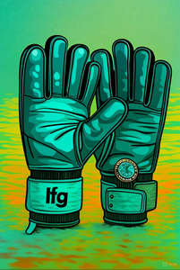 Gants de gardien de but professionnels conçus pour une adhérence supérieure, un confort optimal et une construction des doigts flexible pour une excellente performance. - Product Image 4