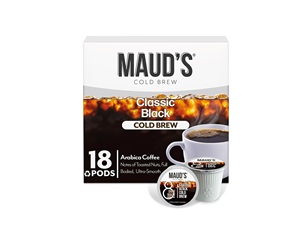 Capsules de café froid torréfié foncé Maud's, 18 unités, portions individuelles – 100 % café Arabica - Product Image 1