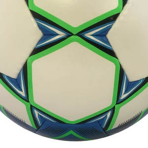 Balón de fútbol de PVC de tamaño oficial, fútbol de entrenamiento de calidad con impresión de logotipo personalizado, Material PU de cuero, promociones de partidos - Product Image 3