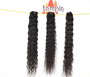 ผมต่อแบบชาวเรมี่ไม่ผ่านกระบวนการผมมนุษย์ทำจากผมมนุษย์เรียงเป็นมัดแบบสองชั้นแนวทำจากอินเดีย - Product Image 5