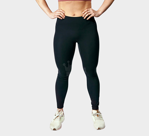 100% coton Leggings Fitness vêtements femmes dames taille moyenne sport Yoga pantalon Gym Fitness & Yoga porter des Leggings pour femme - Product Image 4