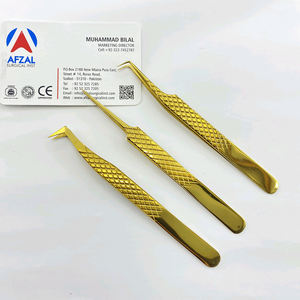 2025 pince à cils multi-professionnelle de haute qualité en acier inoxydable durable avec pointe de Volume en Fiber pointue - Product Image 3