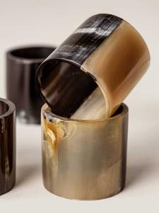 Servilleteros de Cuerno de Búfalo, Porta Servilletas Redondos para Hoteles de Lujo, Restaurantes y Mesas de Boda, Alta Calidad - Product Image 3